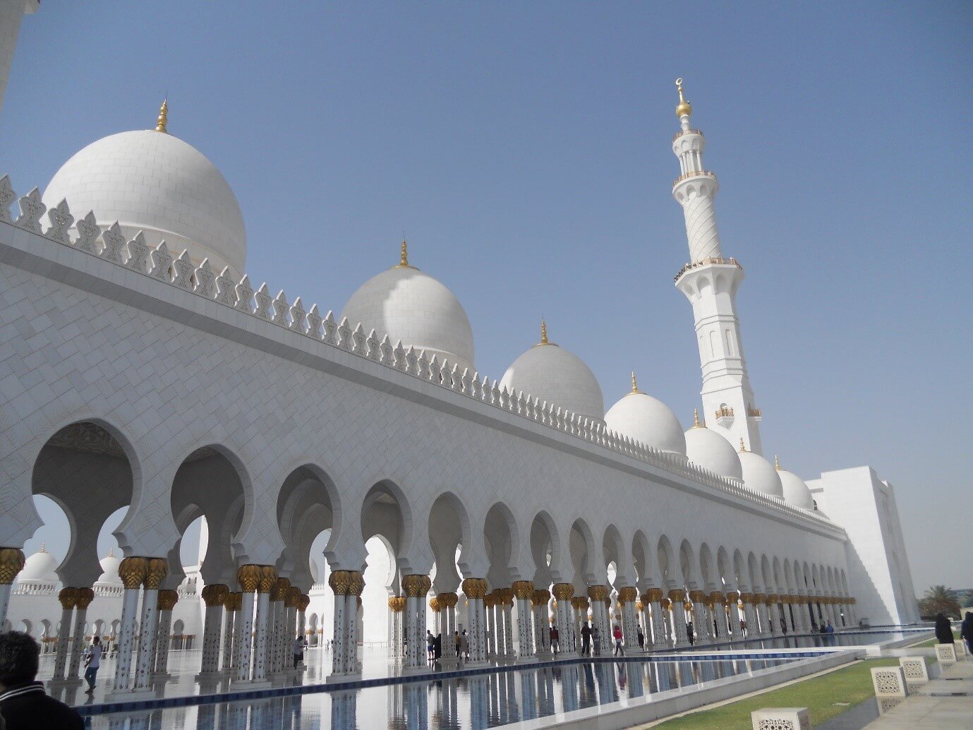 Abu Dhabi for the Sheikh Zayed Grand Mosque